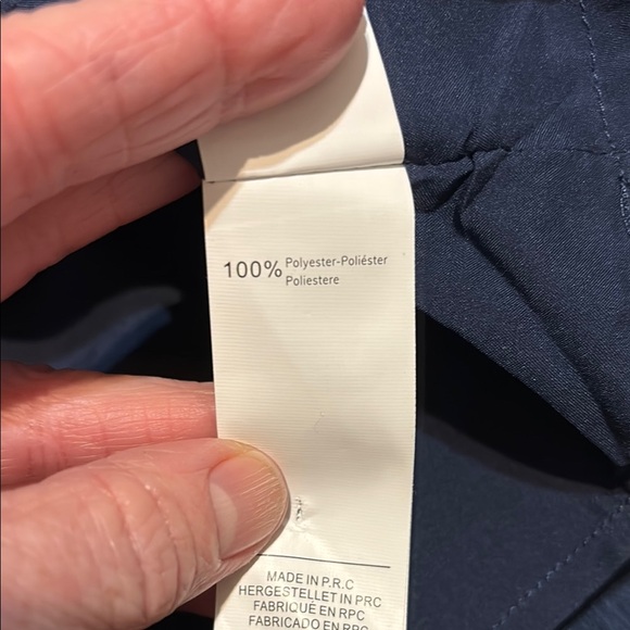 Cupshe Grid Print Navy Ruffled Mini Dress size L - Picture 8 of 14